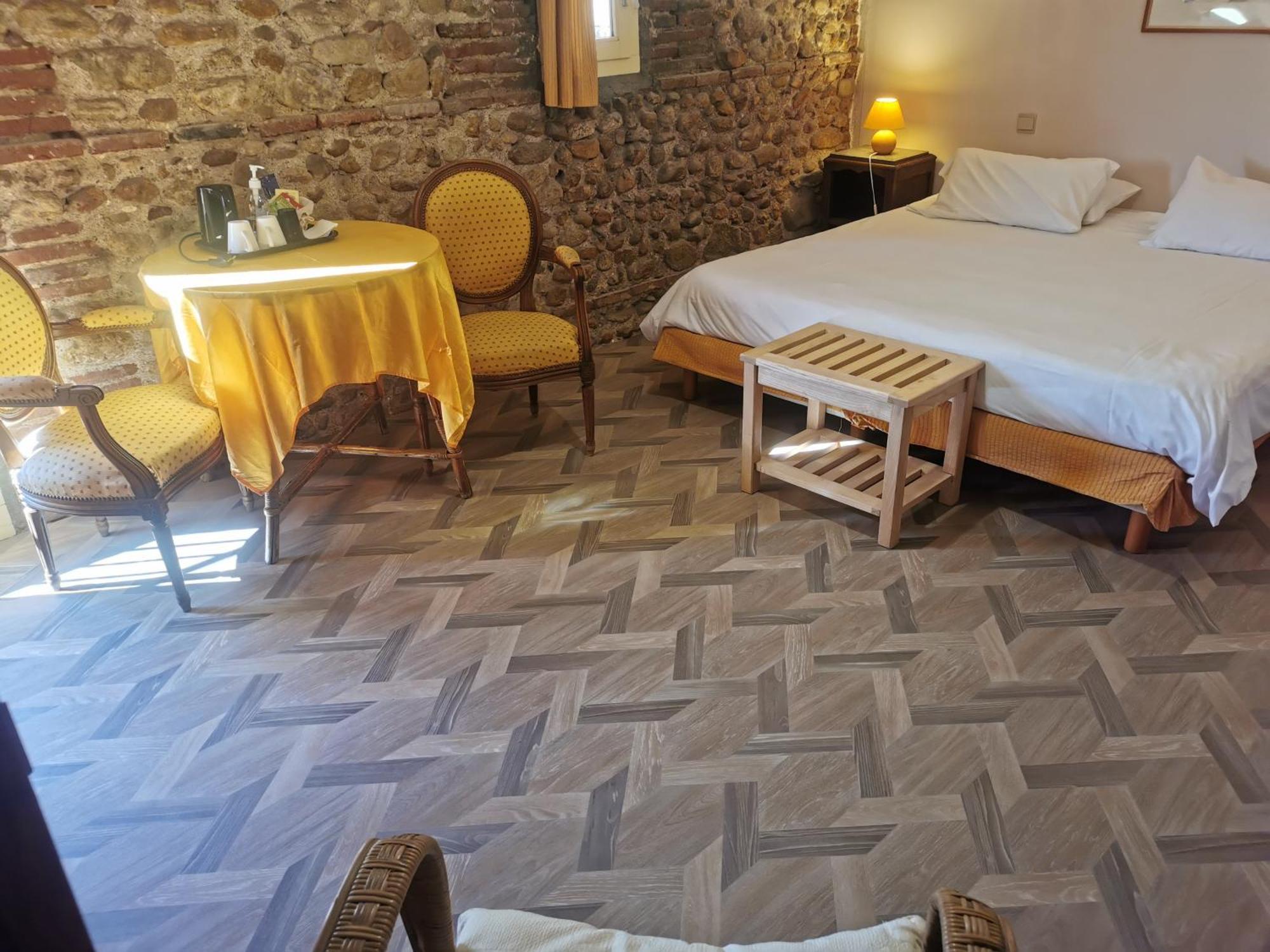 Hotel Domaine Du Mas Bazan Alénya Zimmer foto
