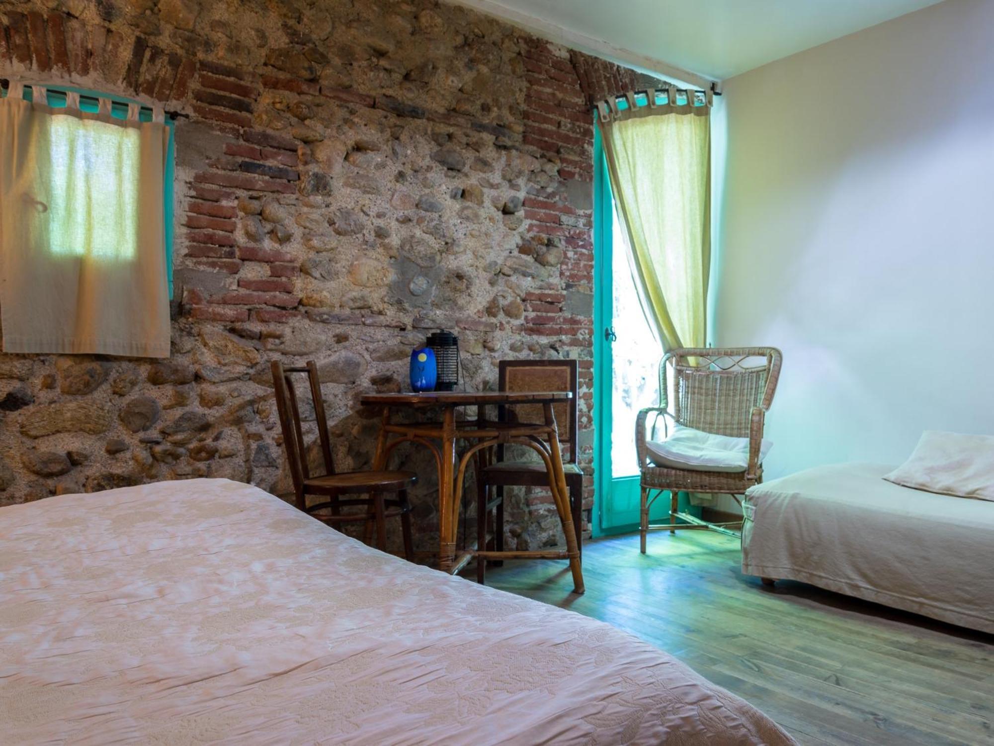 Hotel Domaine Du Mas Bazan Alénya Zimmer foto